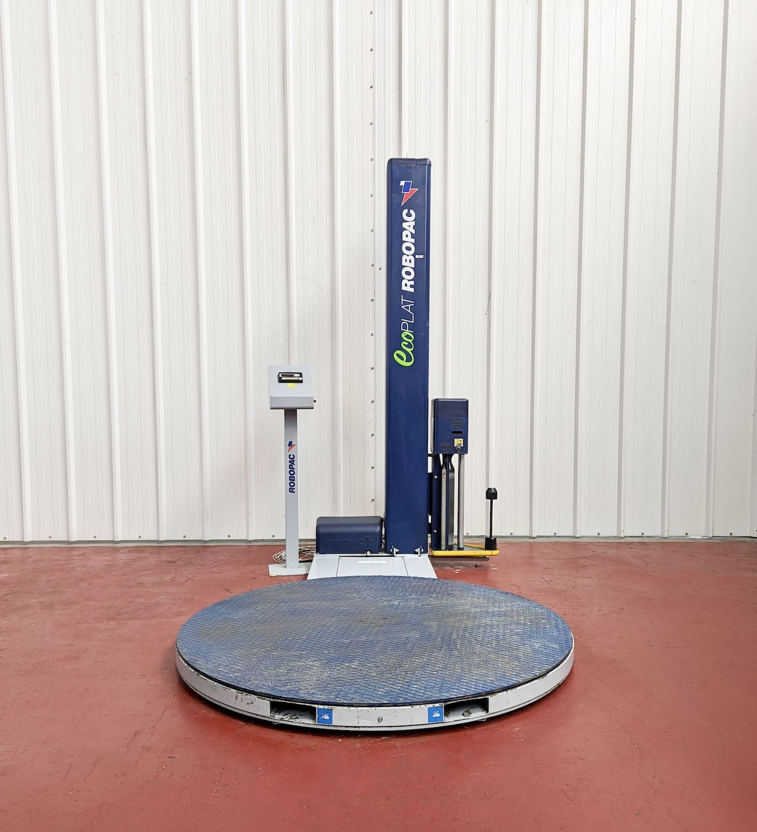 Robopac Ecoplat PPS - Stretch wrapper with weighing unit